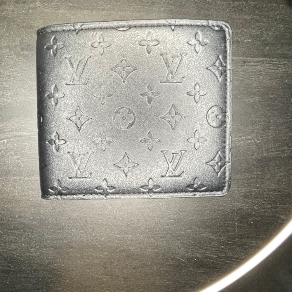 AUTHENTIC LOUIS VUITTON BLACK WALLET -copy